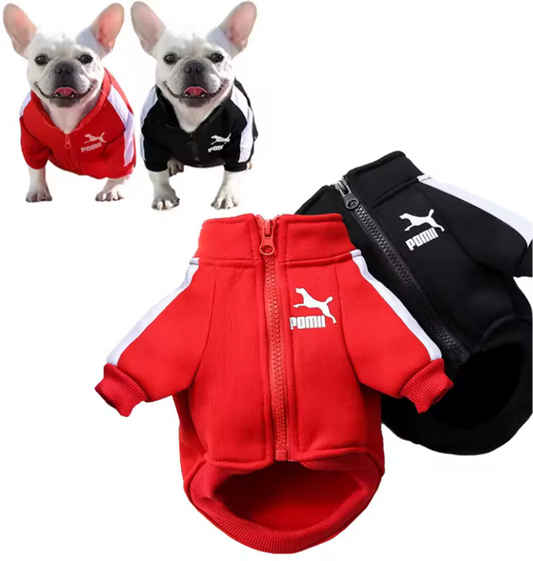 Autumn winter warm dog clothes Adidog dog hoodies pet warm coat for medium large dog jacket sweater puppy bulldog french clothing